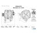Alternator Fiat / Iveco 150A, Thumbnail 6