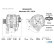 Alternator Iveco 150A