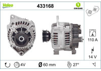 Alternator NEW ORIGINAL PART 433168 Valeo
