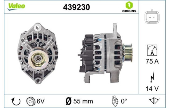 Alternator NEW ORIGINAL PART 439230 Valeo