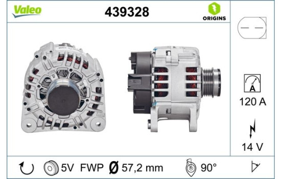 Alternator NEW ORIGINAL PART 439328 Valeo