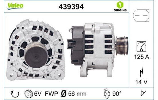 Alternator NEW ORIGINAL PART 439394 Valeo