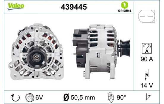 Alternator NEW ORIGINAL PART 439445 Valeo