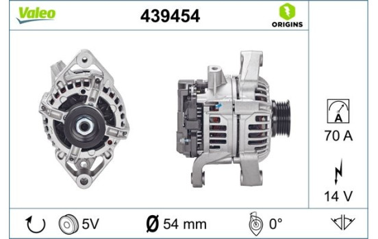 Alternator NEW ORIGINAL PART 439454 Valeo