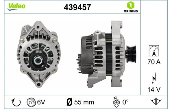 Alternator NEW ORIGINAL PART 439457 Valeo