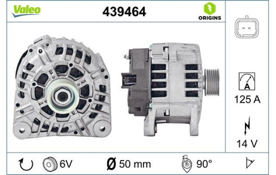 Alternator NEW ORIGINAL PART 439464 Valeo, Image 4