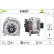 Alternator NEW ORIGINAL PART 439527 Valeo, Thumbnail 4