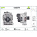 Alternator NEW ORIGINAL PART 439544 Valeo, Thumbnail 2