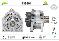 Alternator NEW ORIGINAL PART 439591 Valeo