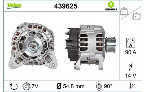 Alternator NEW ORIGINAL PART 439625 Valeo, Image 4