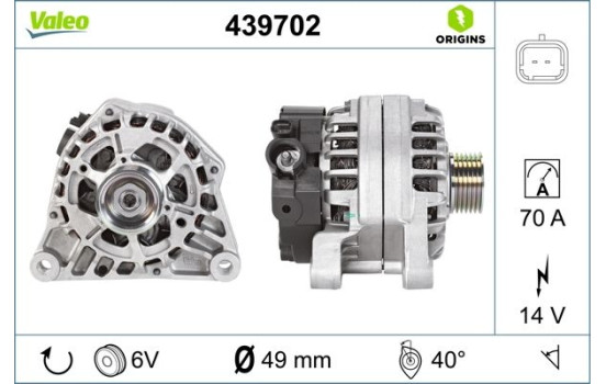 Alternator NEW ORIGINAL PART 439702 Valeo