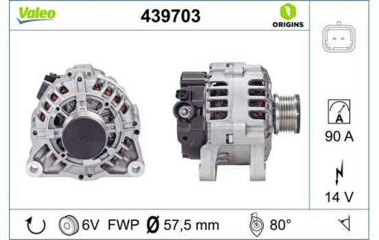 Alternator NEW ORIGINAL PART 439703 Valeo