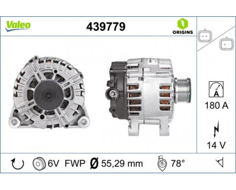 Alternator NEW ORIGINAL PART 439779 Valeo