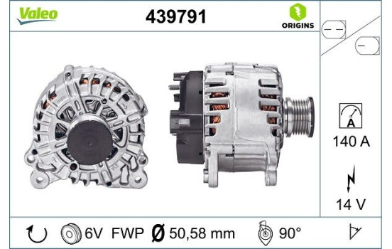 Alternator NEW ORIGINAL PART 439791 Valeo, Image 4