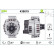 Alternator NEW ORIGINAL PART 439819 Valeo