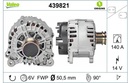 Alternator NEW ORIGINAL PART 439821 Valeo