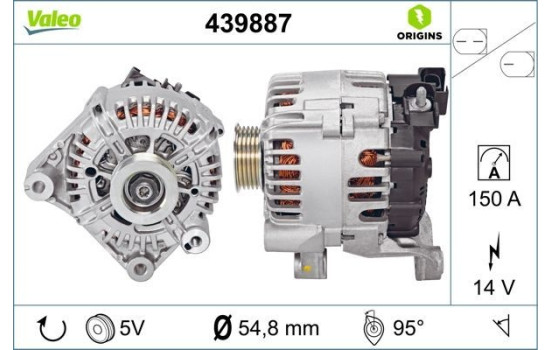 Alternator NEW ORIGINAL PART 439887 Valeo