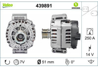 Alternator NEW ORIGINAL PART 439891 Valeo