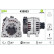 Alternator NEW ORIGINAL PART 439953 Valeo