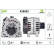 Alternator NEW ORIGINAL PART 439953 Valeo, Thumbnail 4