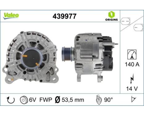 Alternator NEW ORIGINAL PART 439977 Valeo