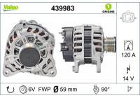 Alternator NEW ORIGINAL PART 439983 Valeo