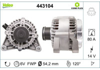 Alternator NEW PART 443104 Valeo