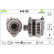Alternator NEW PART 443158 Valeo