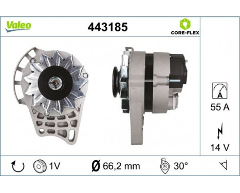 Alternator NEW PART 443185 Valeo, Image 4