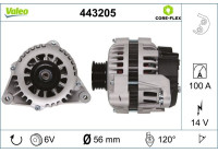 Alternator NEW PART 443205 Valeo