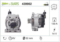 Alternator NEW STOP&START ORIGINAL PART 439902 Valeo