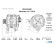 Alternator Opel 155A, Thumbnail 2