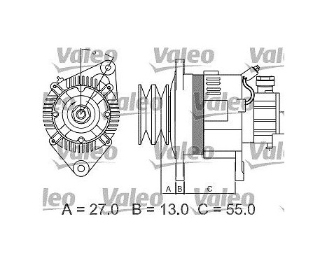 Alternator REMANUFACTURED PREMIUM 437147 Valeo, Image 3