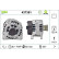 Alternator REMANUFACTURED PREMIUM 437351 Valeo, Thumbnail 2