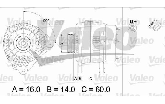 Alternator REMANUFACTURED PREMIUM 437411 Valeo, Image 6