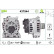 Alternator REMANUFACTURED PREMIUM 437544 Valeo, Thumbnail 2