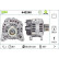 Alternator REMANUFACTURED PREMIUM 440246 Valeo, Thumbnail 5