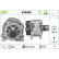 Alternator REMANUFACTURED PREMIUM 440640 Valeo, Thumbnail 2