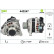 Alternator VALEO ORIGINS NEW 443247, Thumbnail 4