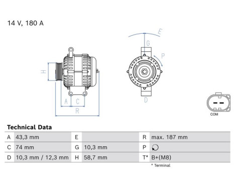 Dynamo 0.986.085.970 Bosch