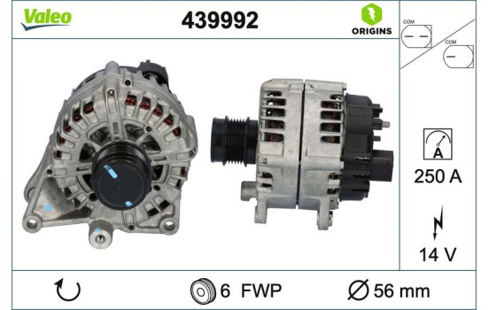 Dynamo 439992 Valeo