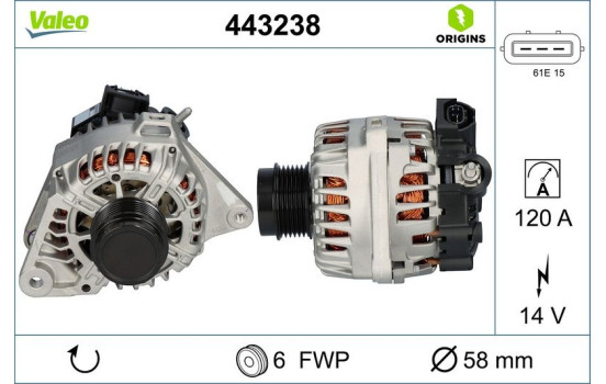 Dynamo 443238 Valeo, Image 4