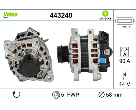 Dynamo 443240 Valeo, Image 4