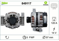 Dynamo 849117 Valeo