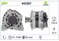 Dynamo / Alternator 443307 Valeo