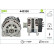 Dynamo / Alternator 443338 Valeo, Thumbnail 4