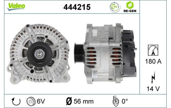 Dynamo / Alternator 444215 Valeo, Image 5