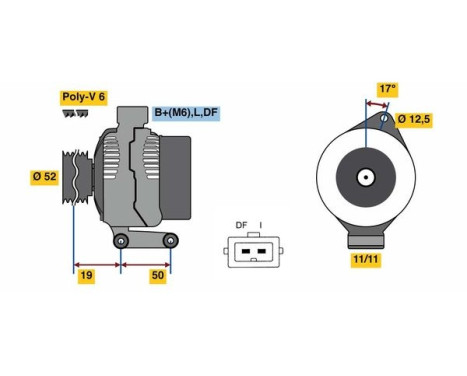 Dynamo / Alternator 8023 Bosch