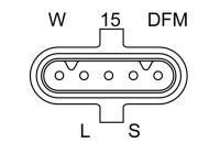 Dynamo / Alternator 8536 Bosch