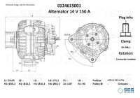 Dynamo John Deere 150A